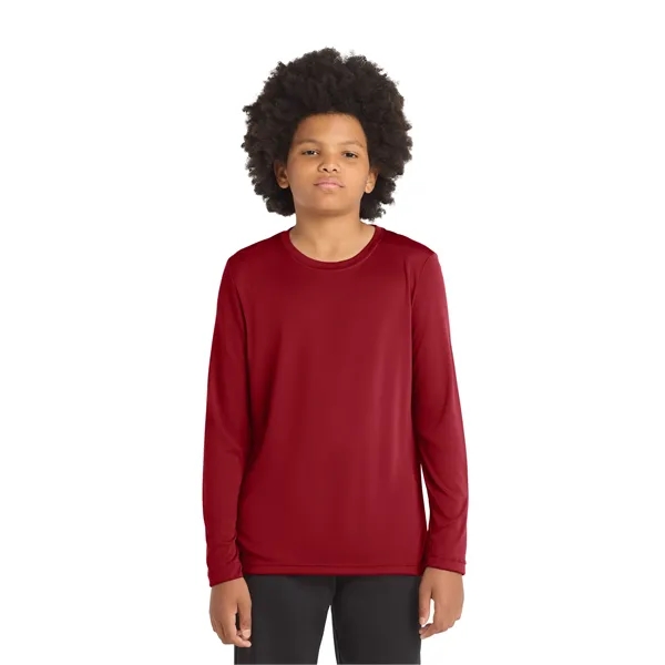 Sport-Tek Youth Posi-UV Pro Long Sleeve Tee.... from ASI 84863 SanMar