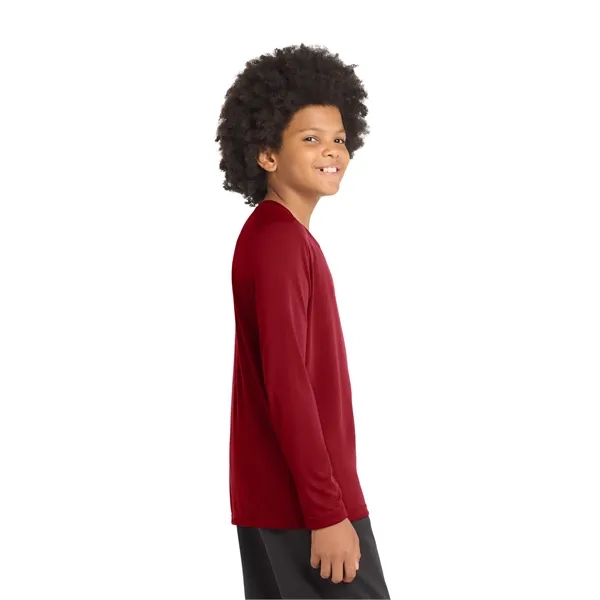 Sport-Tek Youth Posi-UV Pro Long Sleeve Tee.... from ASI 84863 SanMar