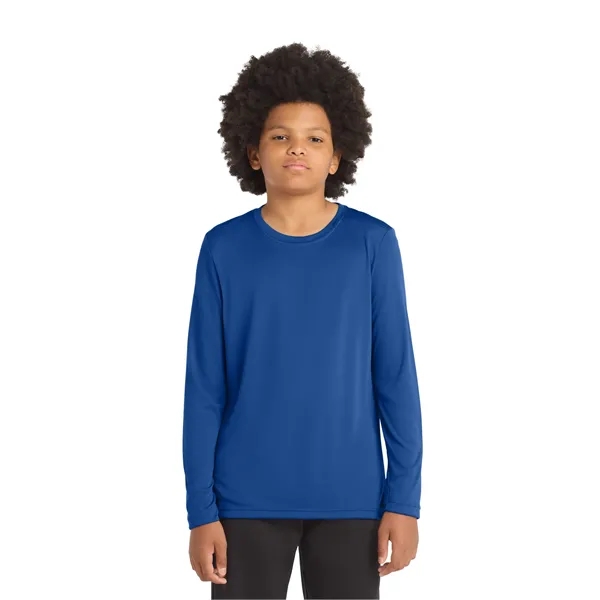 Sport-Tek Youth Posi-UV Pro Long Sleeve Tee.... from ASI 84863 SanMar