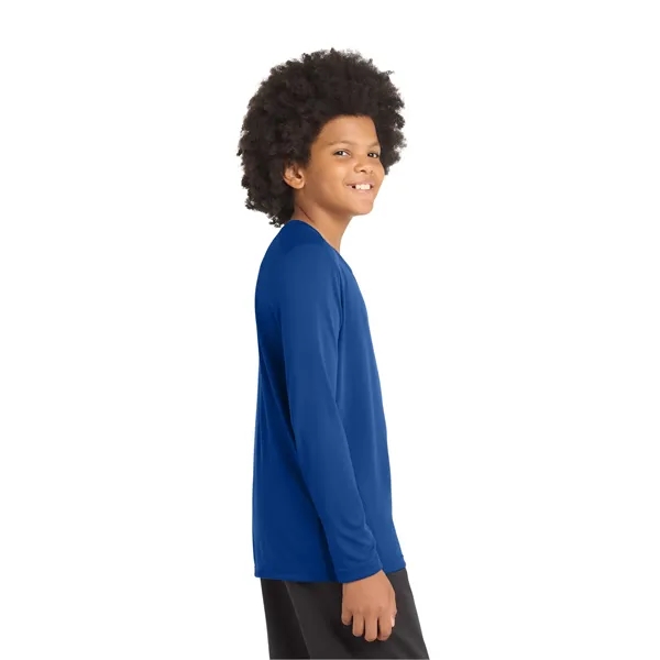 Sport-Tek Youth Posi-UV Pro Long Sleeve Tee.... from ASI 84863 SanMar