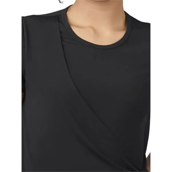 Edwards Garment - Women's Pocketless Soft Wrap Blouse... from ASI 86018 Scrub Authority / Uniform Stores