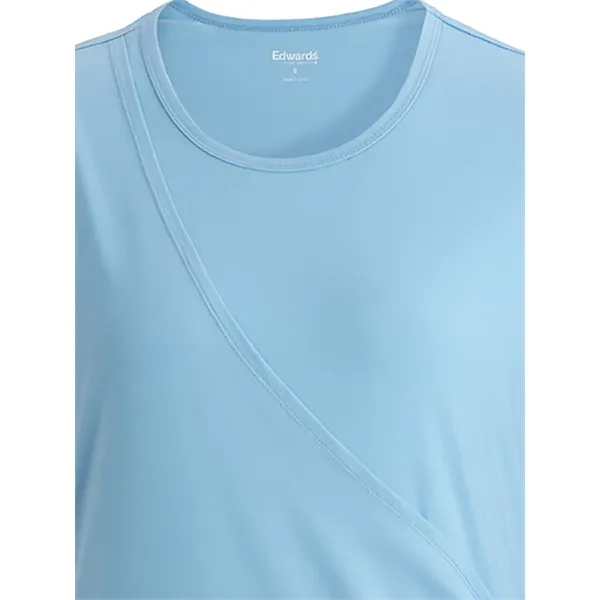 Edwards Garment - Women's Pocketless Soft Wrap Blouse... from ASI 86018 Scrub Authority / Uniform Stores