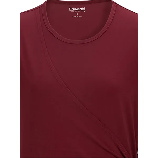 Edwards Garment - Women's Pocketless Soft Wrap Blouse... from ASI 86018 Scrub Authority / Uniform Stores