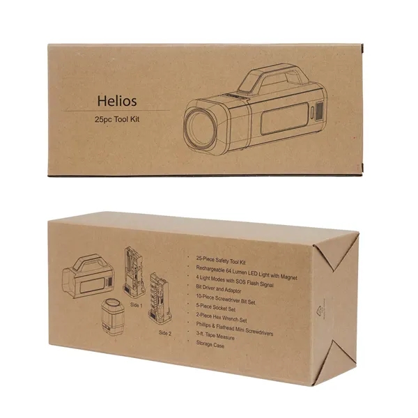 Helios 25-Piece Safety Tool Kit... from ASI 67866 Logomark/Valumark