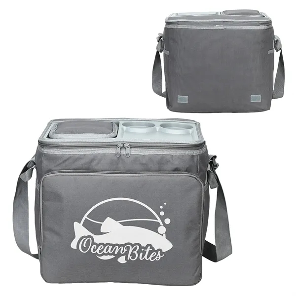 35-Can Collapsible Cooler With Easy-Access Hardshell Top... from ASI 36730 Ariel Premium Supply Inc
