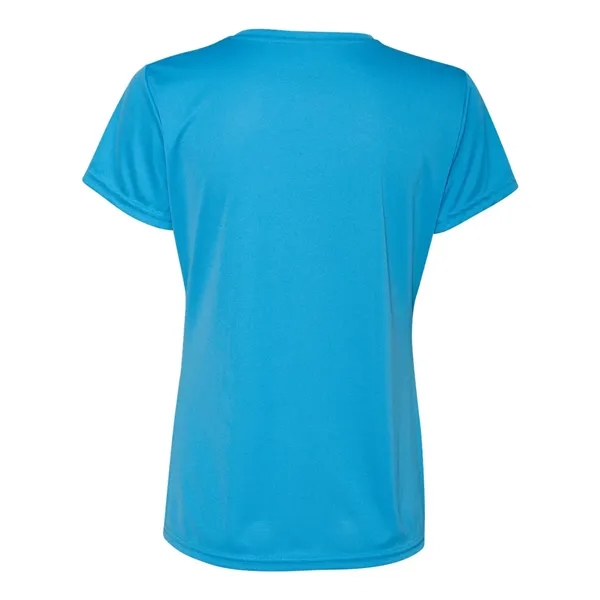 Women's v-neck wicking t-shirt. Blank.... from ASI 84358 S&S Activewear