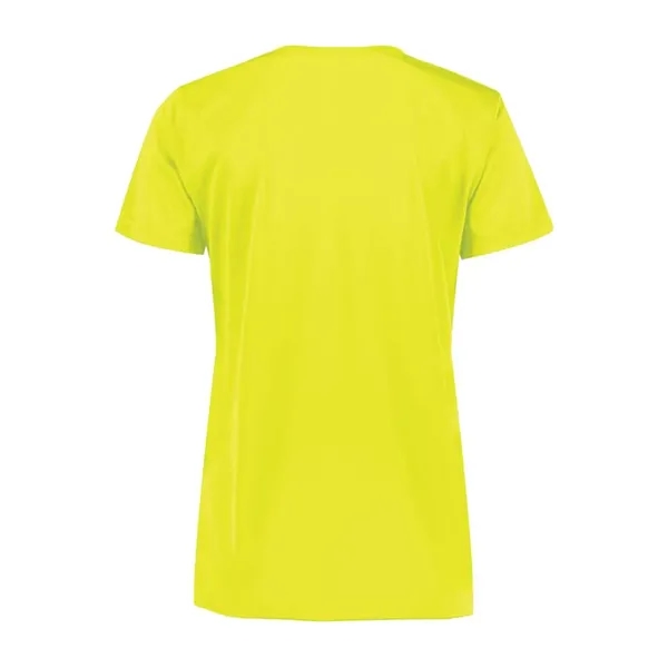 Women's v-neck wicking t-shirt. Blank.... from ASI 84358 S&S Activewear