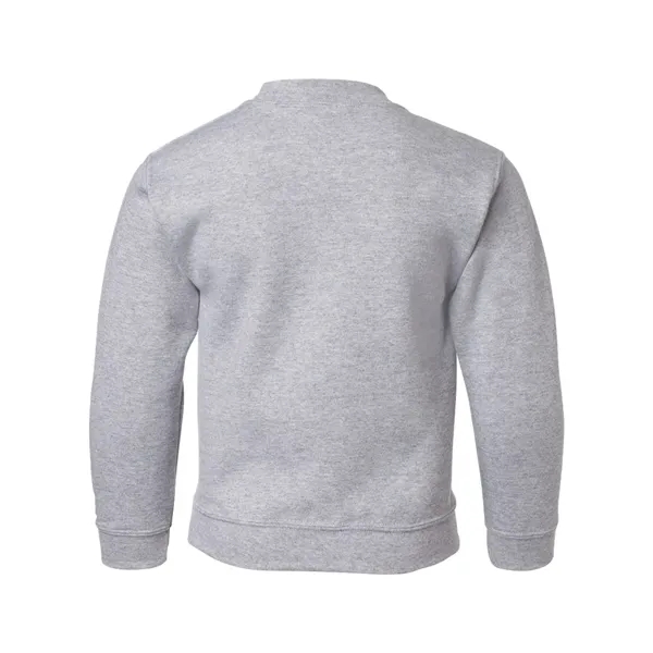 Youth 8.0 oz., 50% cotton / 50% polyester crewneck sweatshirt. Blank... from ASI 84358 S&S Activewear