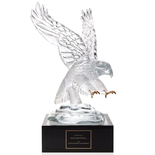 Eagle Award with 4" Lighted Pedestal... from ASI 40480 Koozie Group / Norwood