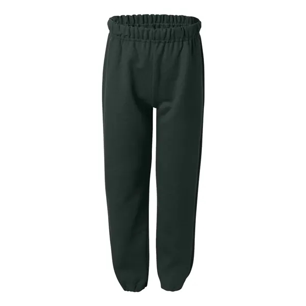 Youth 8.0 oz., 50% cotton / 50% polyester sweat pants. Blank... from ASI 84358 S&S Activewear