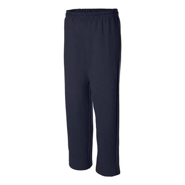 8 oz., 50% cotton / 50% polyester open bottom sweatpants. Blank... from ASI 84358 S&S Activewear