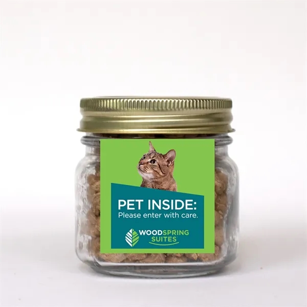 Pint Jar w/ Square Magnet Pet Fill... from ASI 68507 The Magnet Group