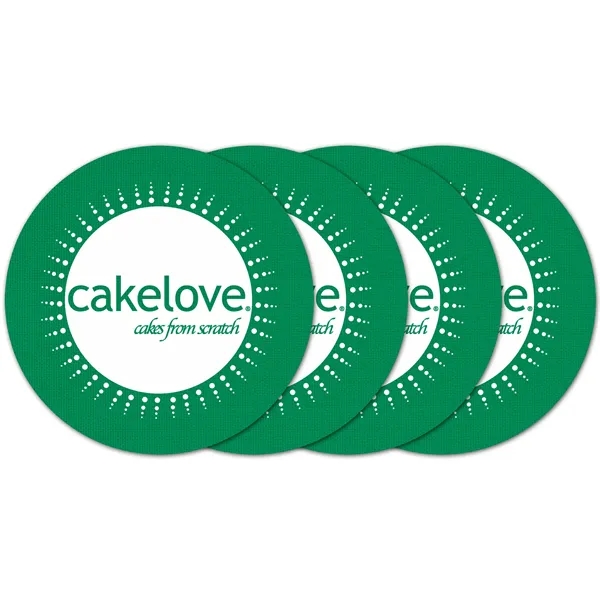 Circle Vinyl Coaster (Set of 4)... from ASI 35730 Americanna Co