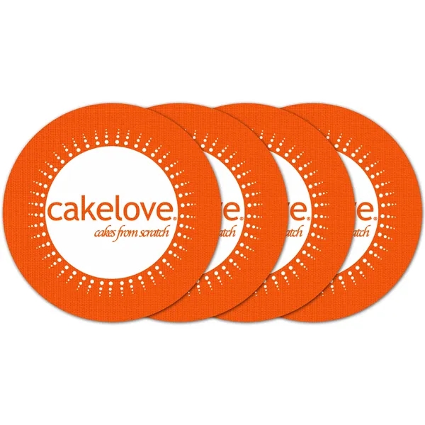 Circle Vinyl Coaster (Set of 4)... from ASI 35730 Americanna Co