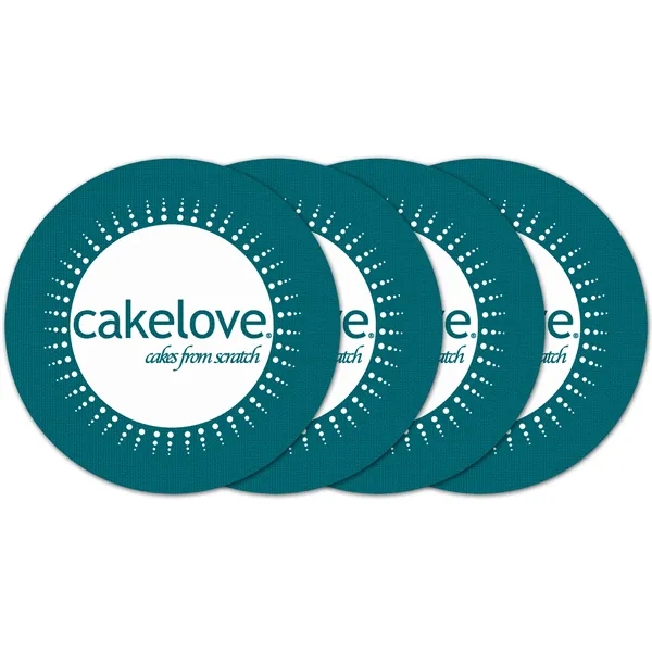 Circle Vinyl Coaster (Set of 4)... from ASI 35730 Americanna Co