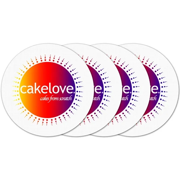 Circle Vinyl Coaster (Set of 4)... from ASI 35730 Americanna Co