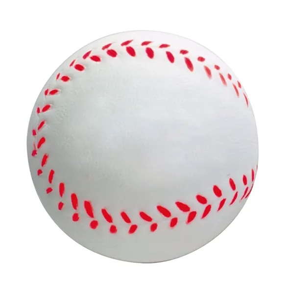 Baseball shaped stress reliever made of polyurethane foam.... from ASI 68507 The Magnet Group / Perfect Line