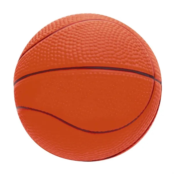 Basketball shaped stress reliever made of polyurethane foam.... from ASI 68507 The Magnet Group / Perfect Line