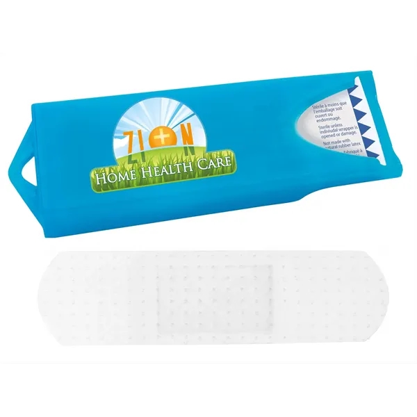 Original Colored Dispenser with Clear Bandages... from ASI 40480 Koozie Group