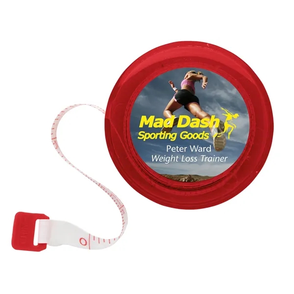 5' Mini Round Tape Measure... from ASI 40480 Koozie Group / Norwood
