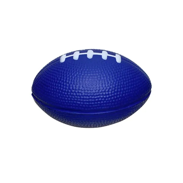 Football shaped stress reliever made of polyurethane foam.... from ASI 68507 The Magnet Group / Perfect Line