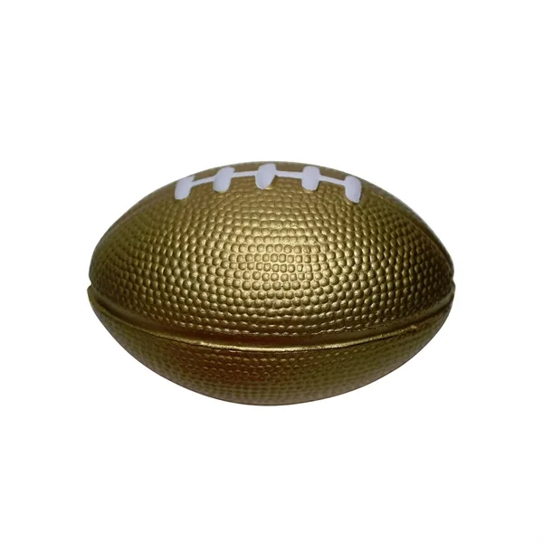 Football shaped stress reliever made of polyurethane foam.... from ASI 68507 The Magnet Group / Perfect Line