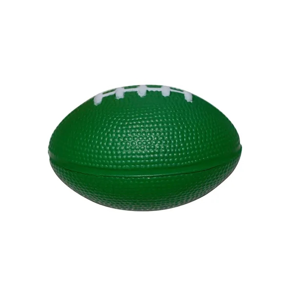 Football shaped stress reliever made of polyurethane foam.... from ASI 68507 The Magnet Group / Perfect Line