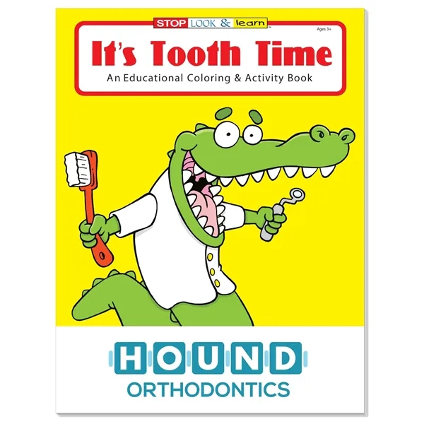 Coloring Book: It's Tooth Time... from ASI 40480 Koozie Group / Norwood
