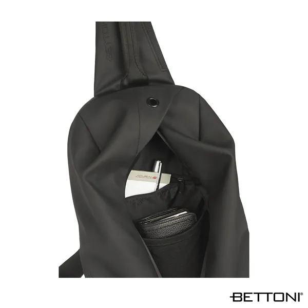 Bettoni® Moda Milano RPET Crossbody Sling... from ASI 67866 Logomark/Valumark