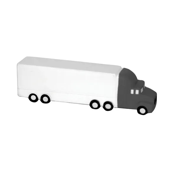 Semi-truck shaped stress reliever made of polyurethane foam.... from ASI 68507 The Magnet Group / Perfect Line