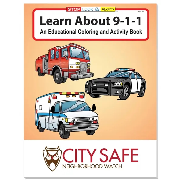 Coloring Book: Learn About 911... from ASI 40480 Koozie Group / Norwood