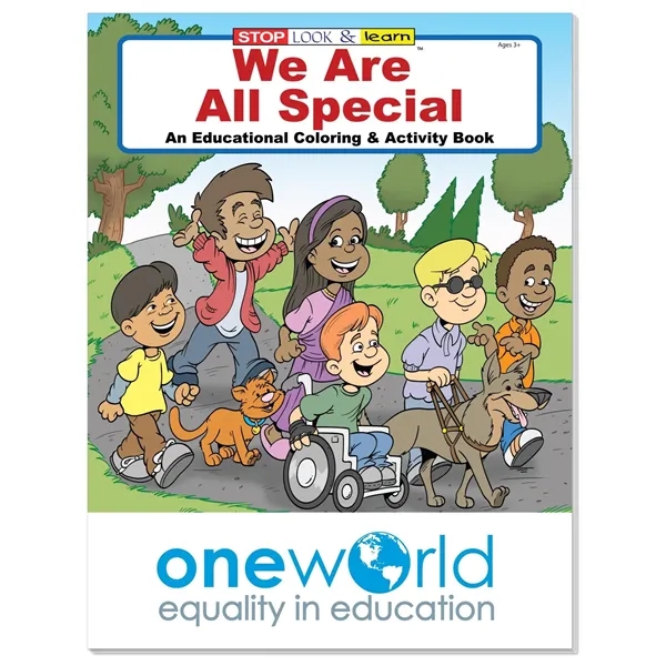 Coloring Book: We Are All Special... from ASI 40480 Koozie Group / Norwood
