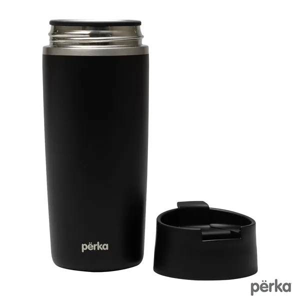 Perka® Macchiato 12 oz. Double Wall Coffee/Tea Press Mug... from ASI 67866 Logomark/Valumark