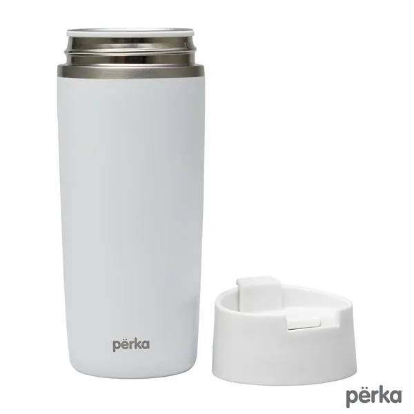 Perka® Macchiato 12 oz. Double Wall Coffee/Tea Press Mug... from ASI 67866 Logomark/Valumark