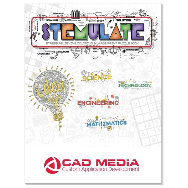 Puzzle Book: STEMulate... from ASI 40480 Koozie Group / Norwood