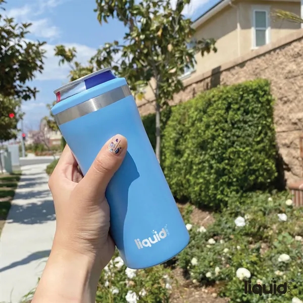 Liquid Fusion® 12 oz. Double Wall, Stainless Steel Skinny...... from ASI 67866 Logomark/Valumark