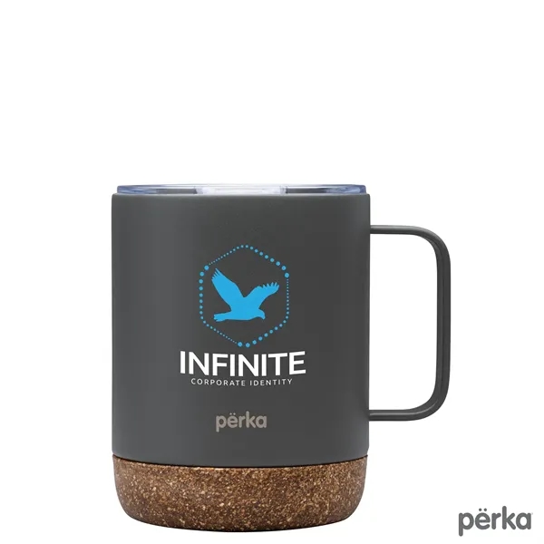 Perka® Wyatt 12 oz. Double Wall, Stainless Steel Camping Mug... from ASI 67866 Logomark/Valumark