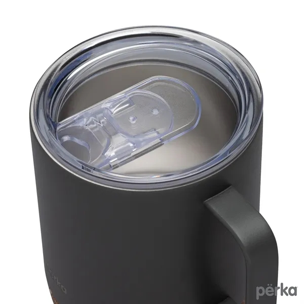 Perka® Wyatt 12 oz. Double Wall, Stainless Steel Camping Mug... from ASI 67866 Logomark/Valumark