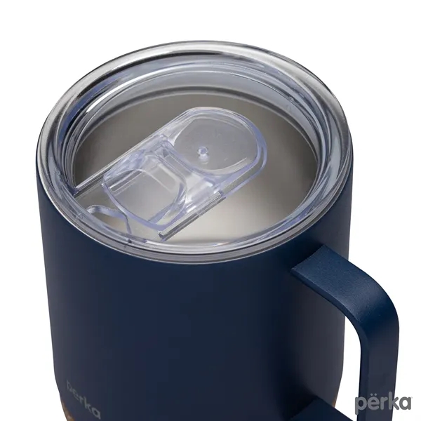 Perka® Wyatt 12 oz. Double Wall, Stainless Steel Camping Mug... from ASI 67866 Logomark/Valumark