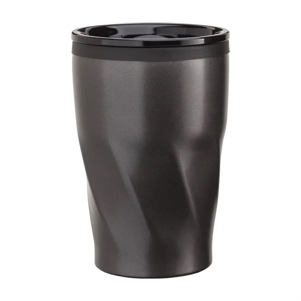 3.56" x 5.12" x 3.38" Kafe 12 ounce double-wall polypropylene and... from ASI 67866 Logomark/Valumark