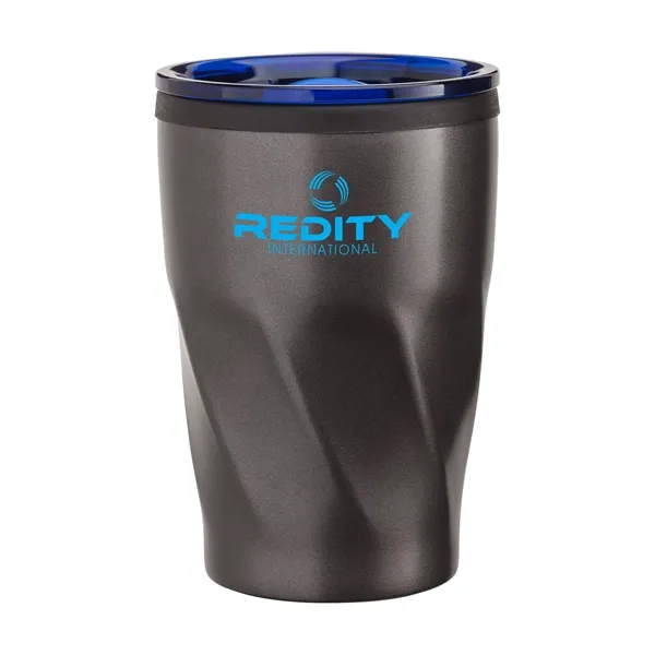 3.56" x 5.12" x 3.38" Kafe 12 ounce double-wall polypropylene and... from ASI 67866 Logomark/Valumark