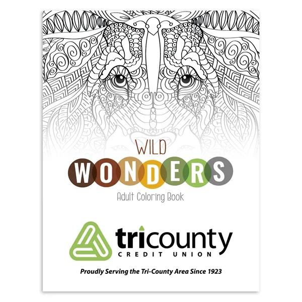 Adult Coloring Book - Shades of Relaxation (Animals)... from ASI 40480 Koozie Group