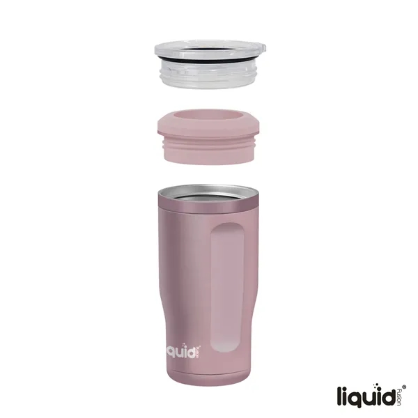 Liquid Fusion® Icy Bev Kooler® 4-In-1 Double Wall Stainle...... from ASI 67866 Logomark/Valumark