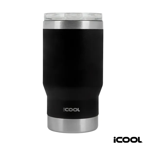 iCOOL® Oswego 14 oz. Double Wall Stainless Steel Can Cool...... from ASI 67866 Logomark/Valumark