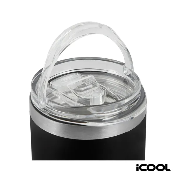 iCOOL® Oswego 14 oz. Double Wall Stainless Steel Can Cool...... from ASI 67866 Logomark/Valumark