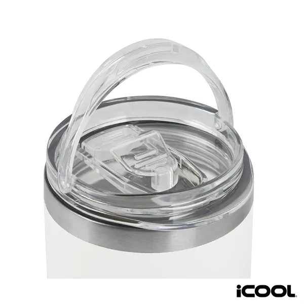 iCOOL® Oswego 14 oz. Double Wall Stainless Steel Can Cool...... from ASI 67866 Logomark/Valumark