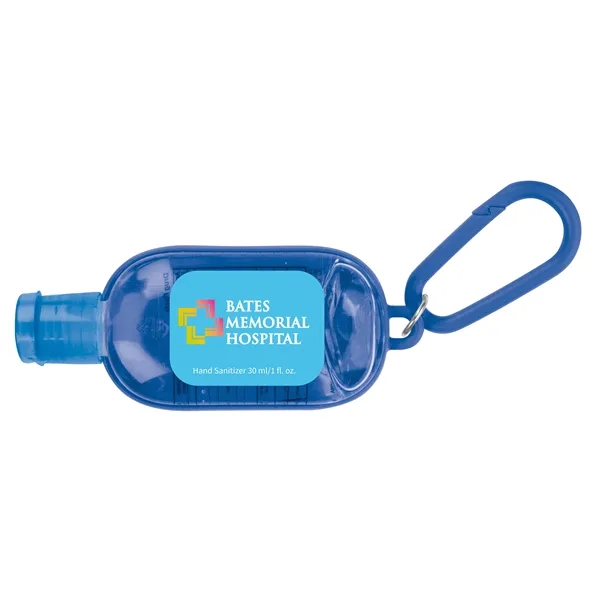 1 oz. Hand Sanitizer with Colorful Case and Carabiner... from ASI 40480 Koozie Group