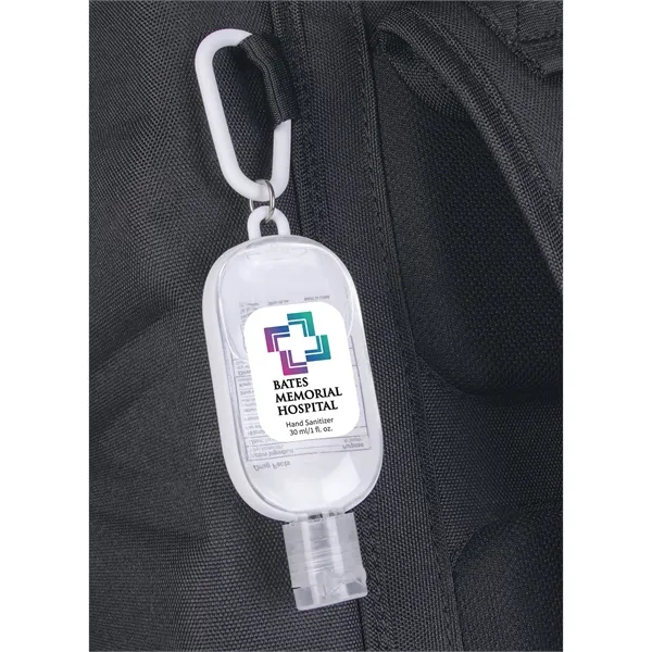 1 oz. Hand Sanitizer with Colorful Case and Carabiner... from ASI 40480 Koozie Group
