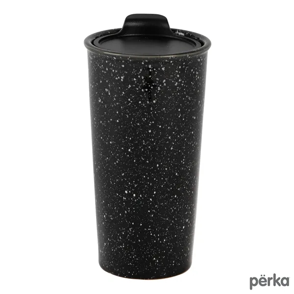 Perka® Salento 14 oz. Double Wall Ceramic Tumbler... from ASI 67866 Logomark/Valumark