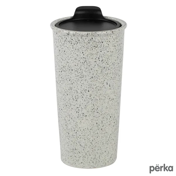 Perka® Salento 14 oz. Double Wall Ceramic Tumbler... from ASI 67866 Logomark/Valumark